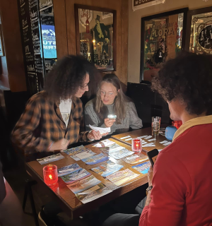 Study Trip Reveal Drinks